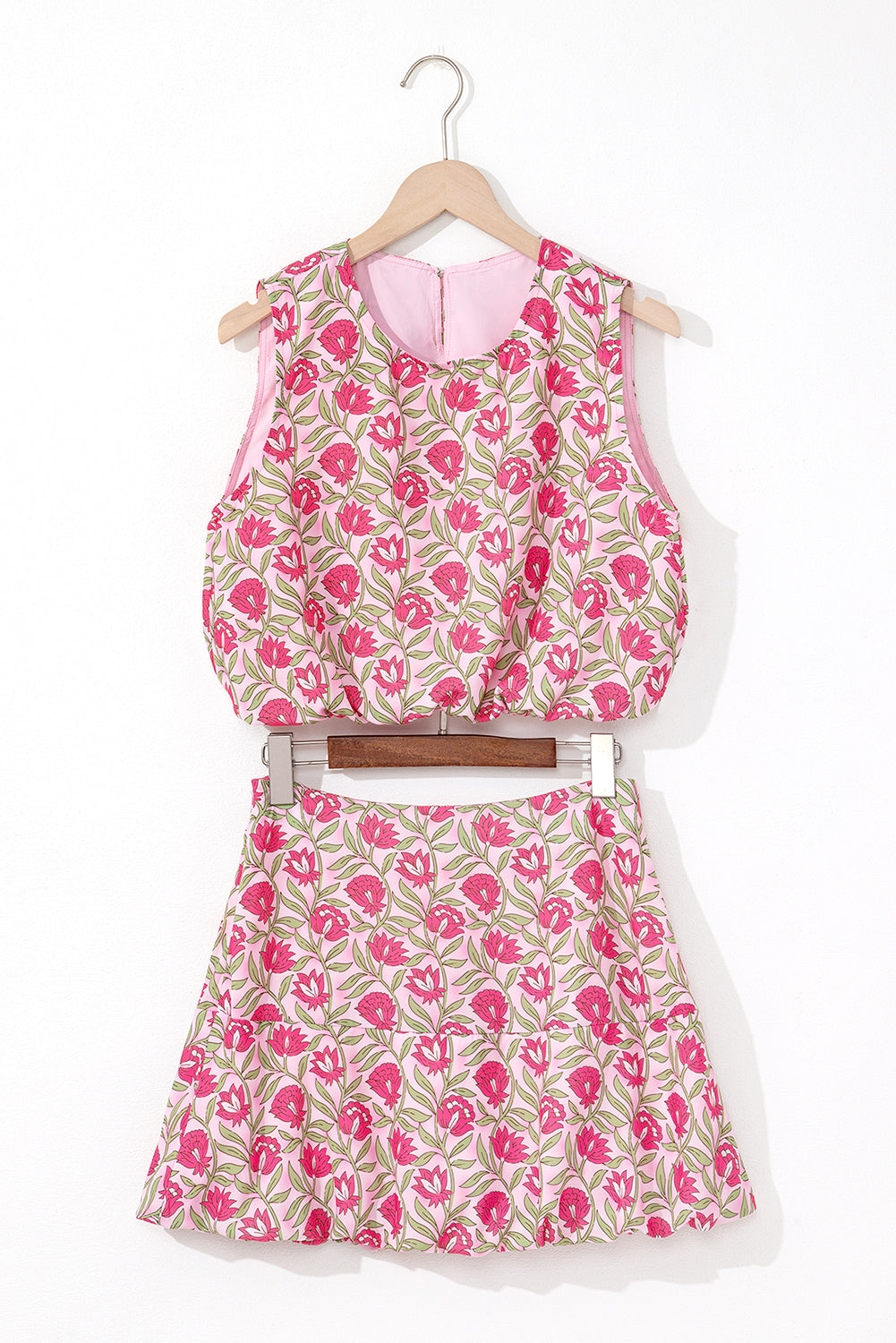 Pretty In Pink Skirt Set