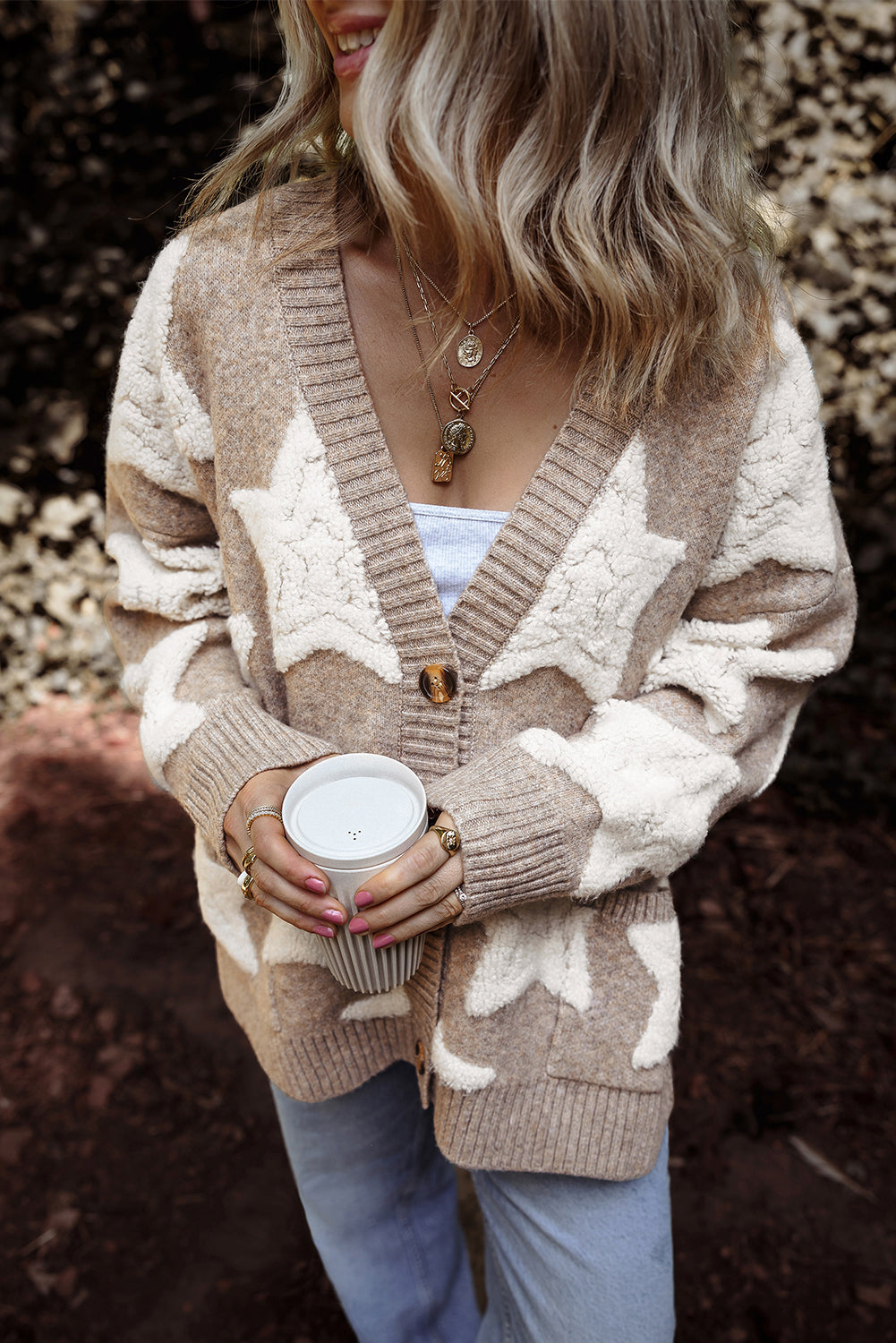 Sherpa Star Cardigan