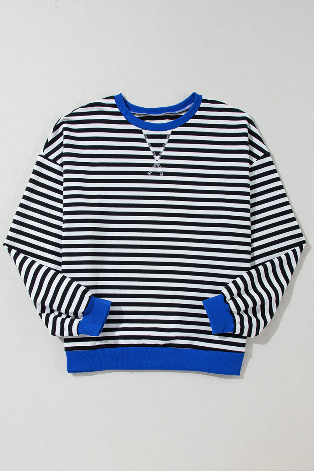 Cozy Striped Relaxation Sweater