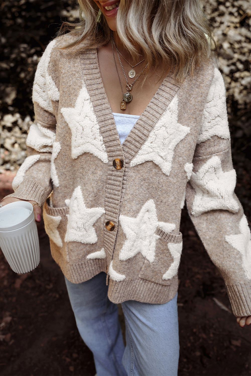 Sherpa Star Cardigan