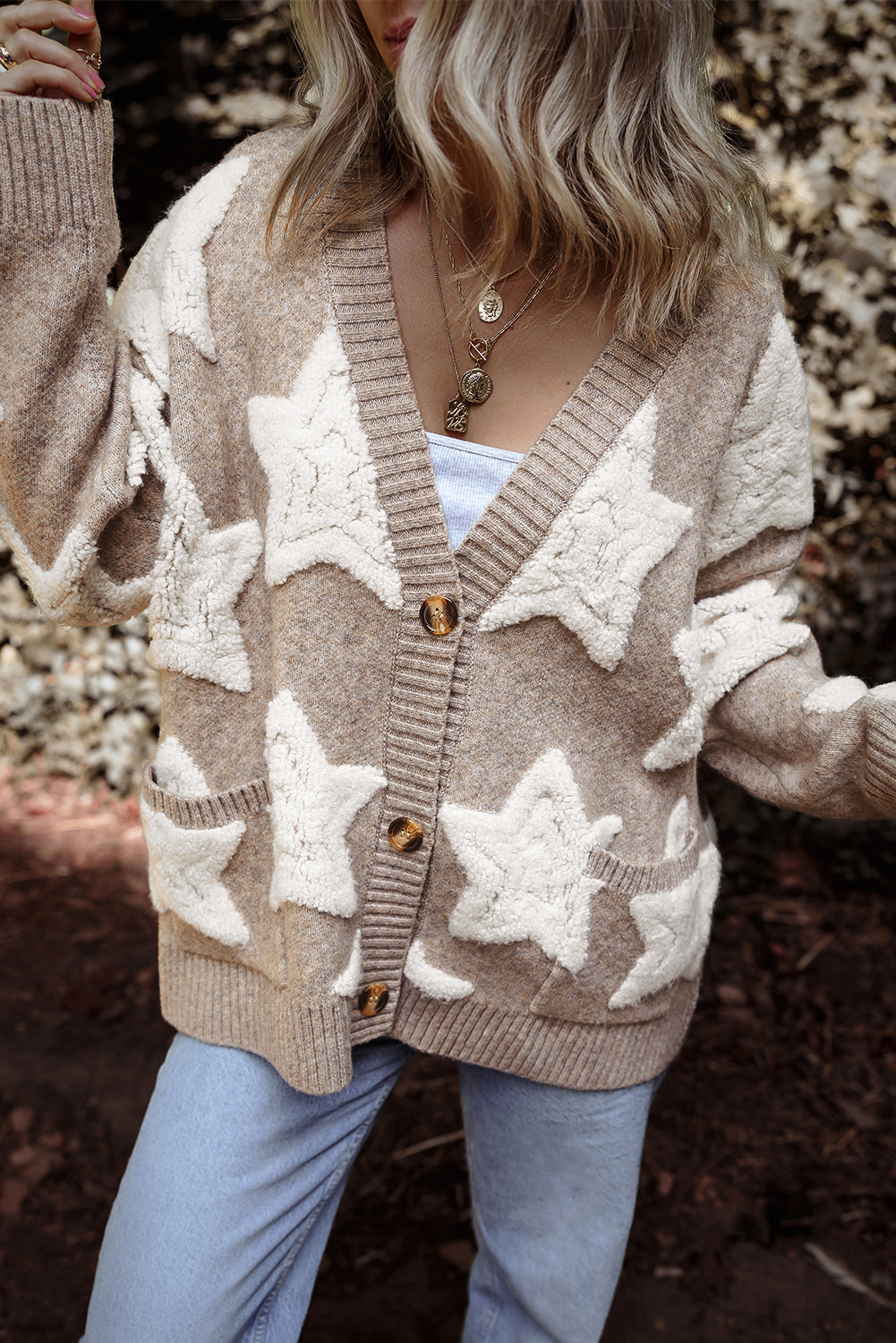 Sherpa Star Cardigan