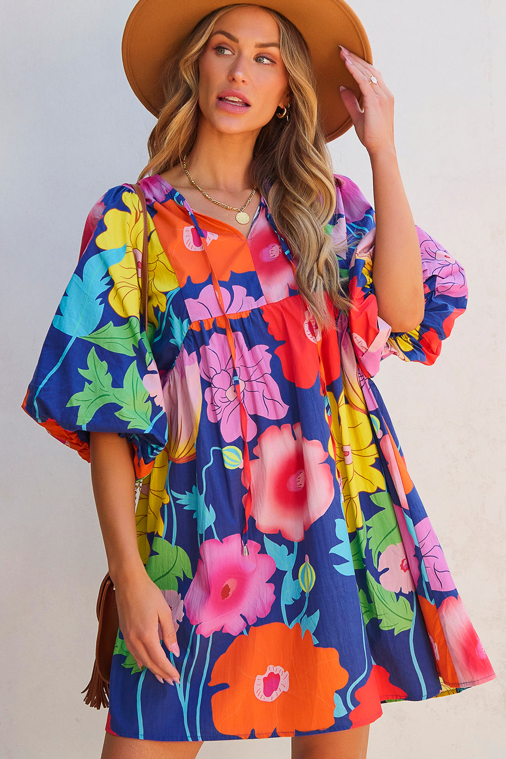 Floral Babydoll Dress