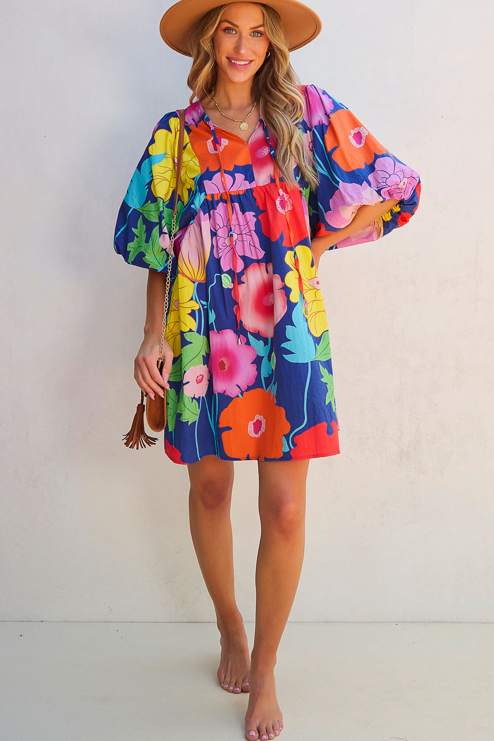 Floral Babydoll Dress