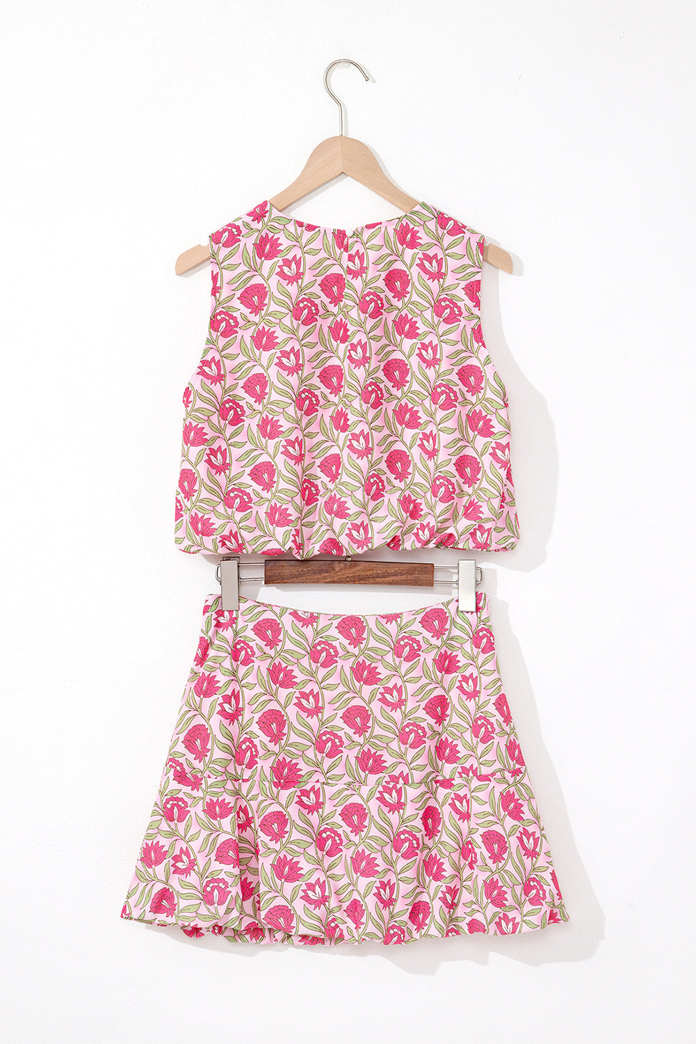 Pretty In Pink Skirt Set