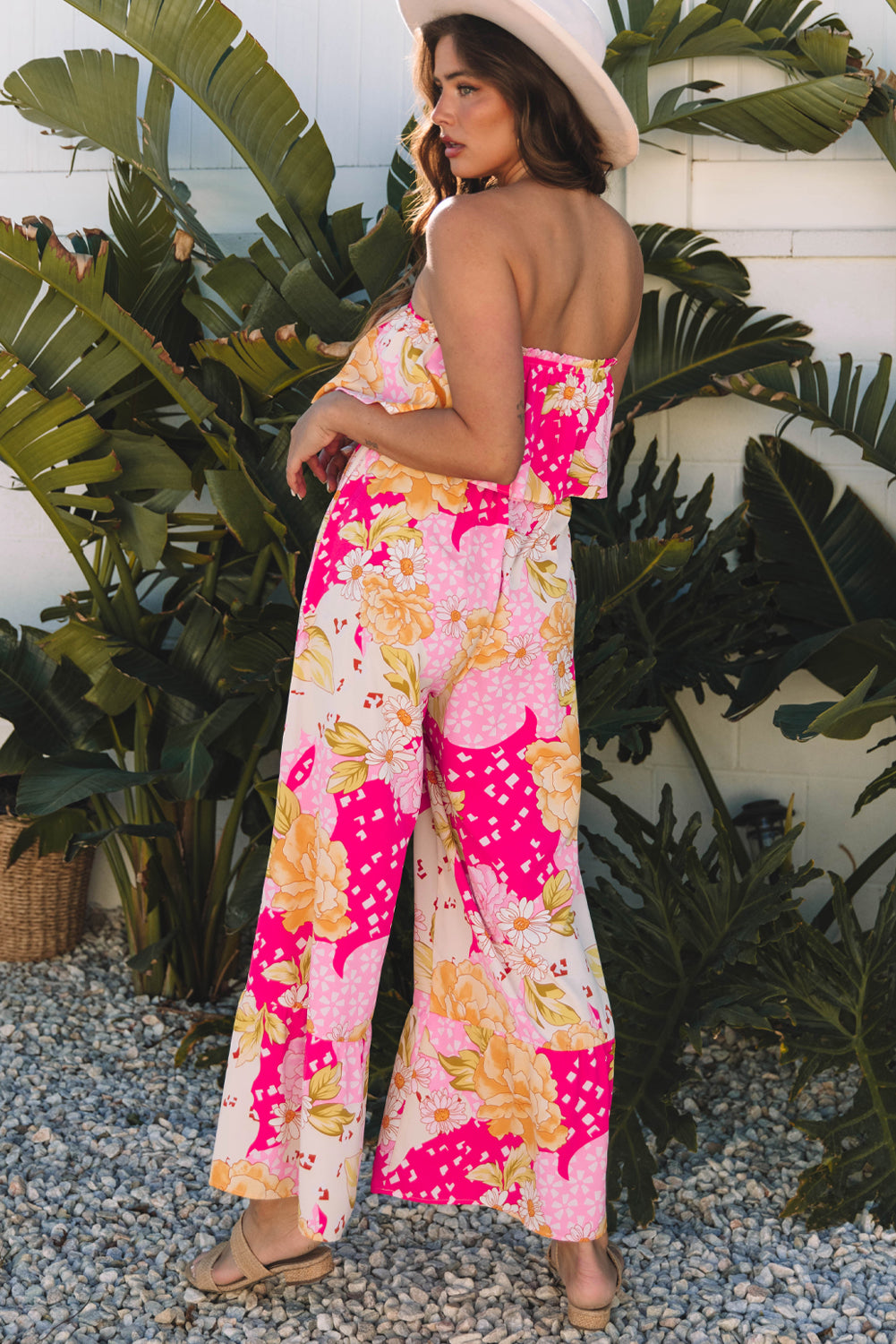 Floral Print Jumpsuit