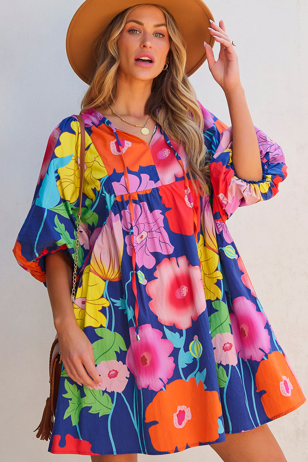 Floral Babydoll Dress